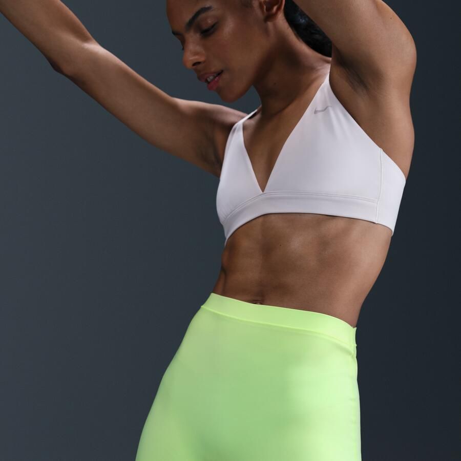 Nike Form boyshorts voor dames Geel