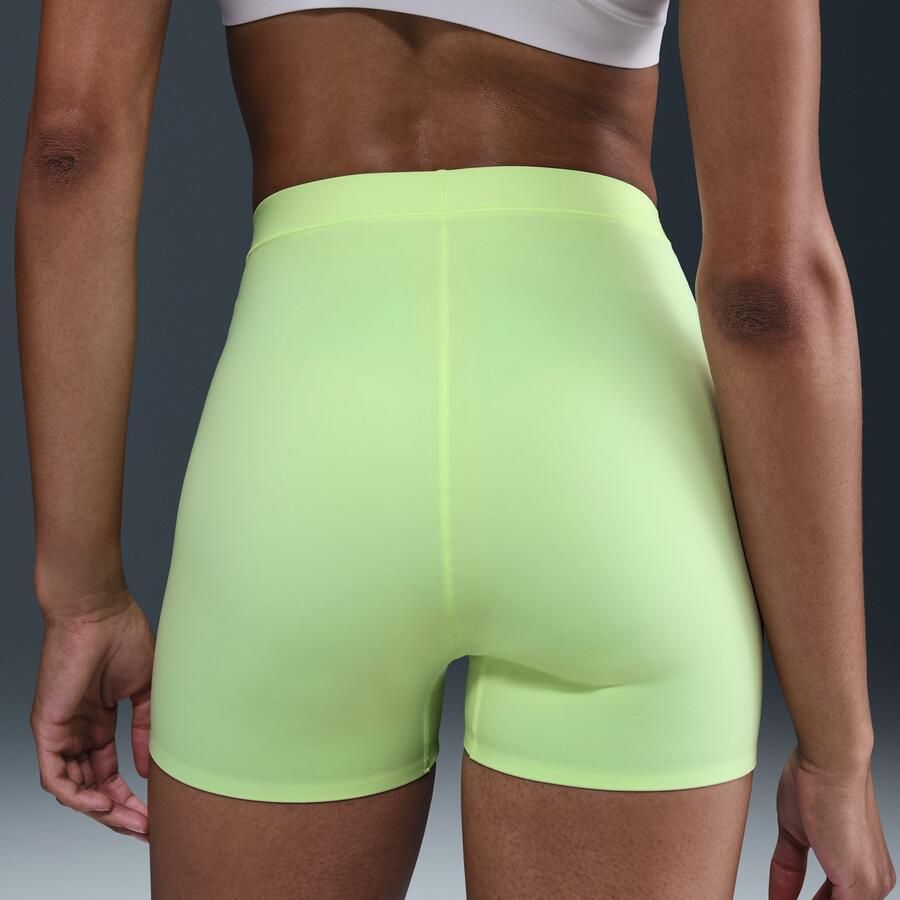 Nike Form boyshorts voor dames Geel - Foto 2