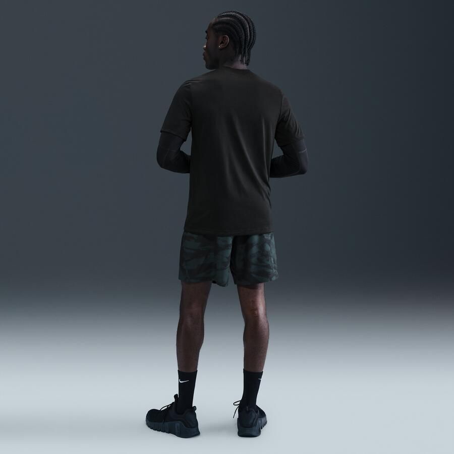 Nike Form Dri-FIT multifunctionele herenshorts zonder binnenbroek (18 cm) Groen - Foto 3