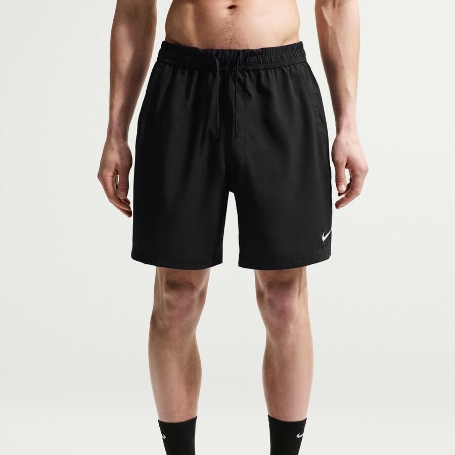 Nike Form Dri-FIT multifunctionele herenshorts zonder binnenbroek (18 cm) Zwart - Foto 2
