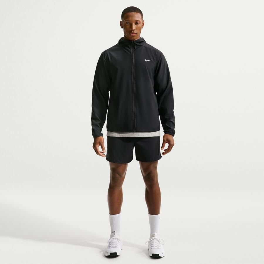 Nike Training trainingsjack met logoprint en opstaande kraag - Foto 2