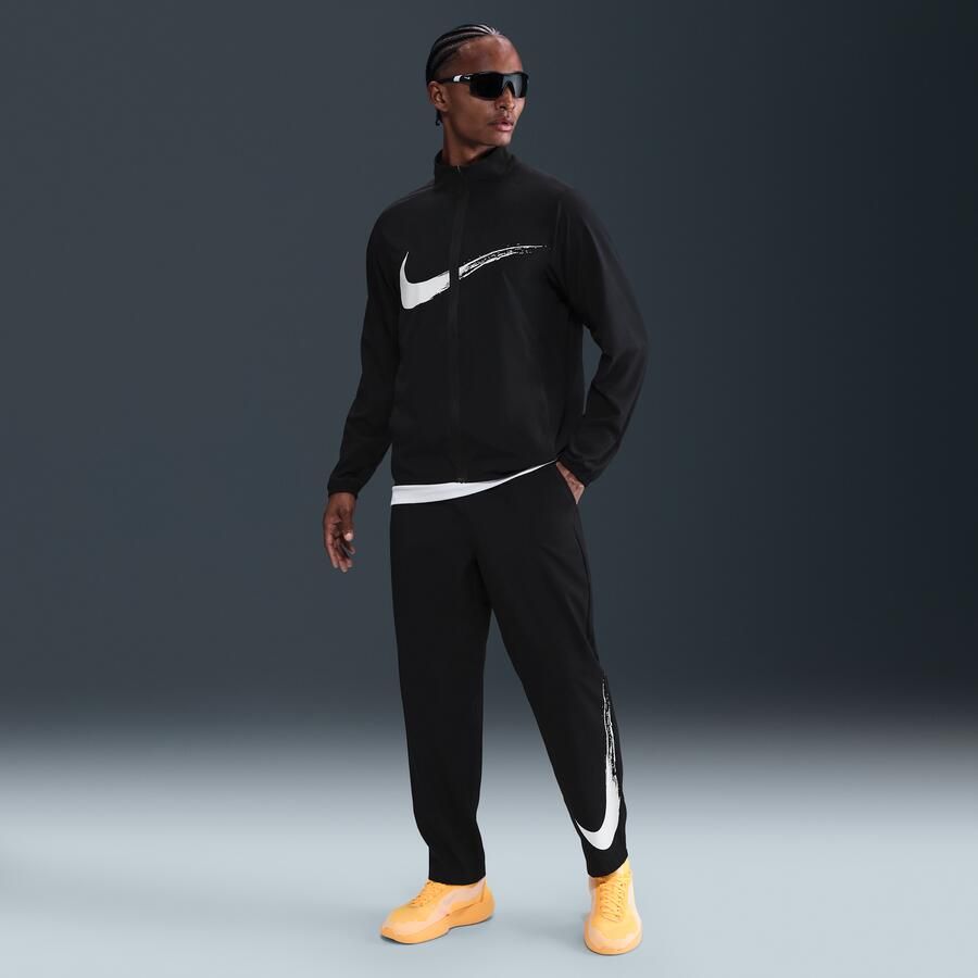 Nike Form Dri-FIT veelzijdige herenbroek met open zoom Zwart