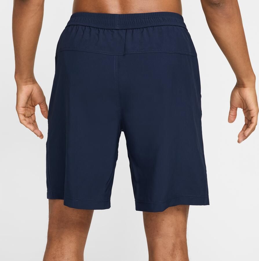 Nike Form veelzijdige niet-gevoerde herenshorts met Dri-FIT (23 cm) Blauw - Foto 3