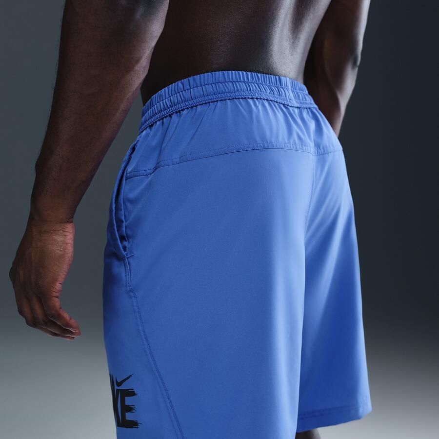 Nike Form veelzijdige niet-gevoerde herenshorts met Dri-FIT (23 cm) Blauw - Foto 2