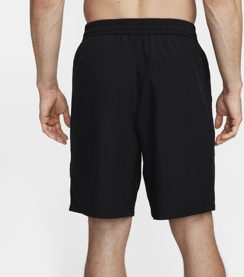 Nike Form veelzijdige niet-gevoerde herenshorts met Dri-FIT (23 cm) Zwart - Foto 3