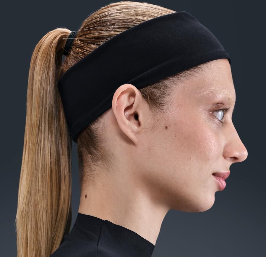 Nike Fury Elevate hoofdband met Dri-FIT Zwart - Foto 3