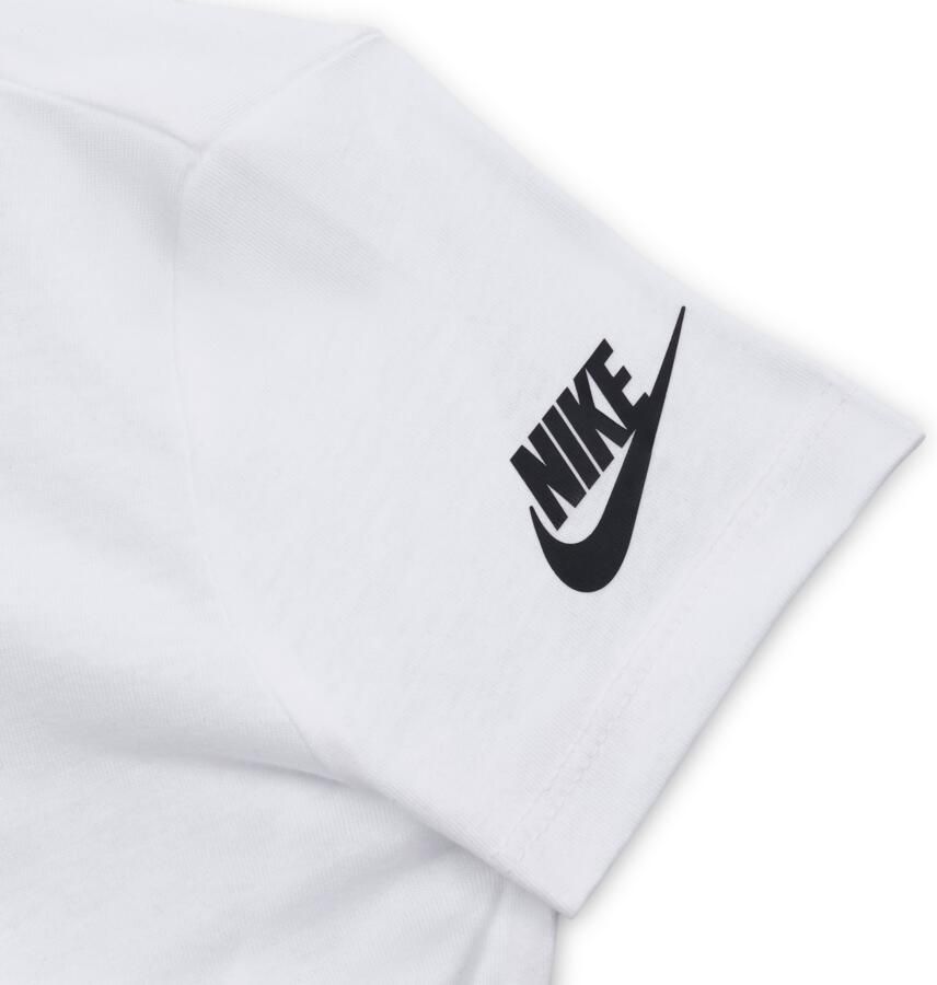 Nike Futura Evergreen T-shirt voor baby's (12-24 maanden) Wit