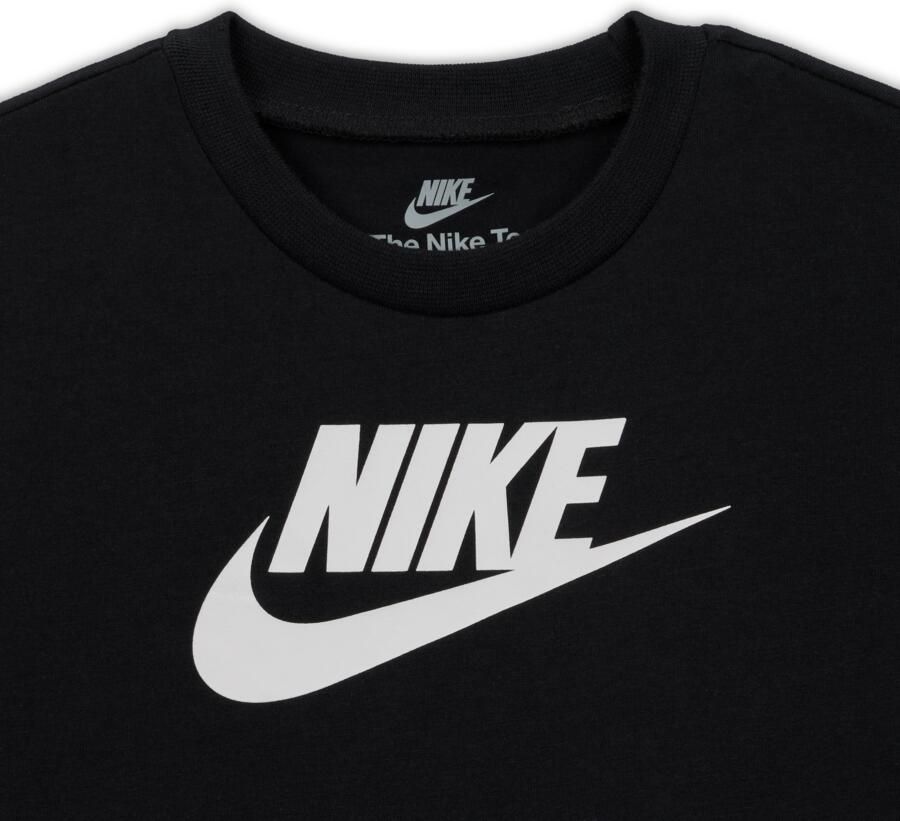 Nike Futura Evergreen T-shirt voor baby's (12-24 maanden) Zwart