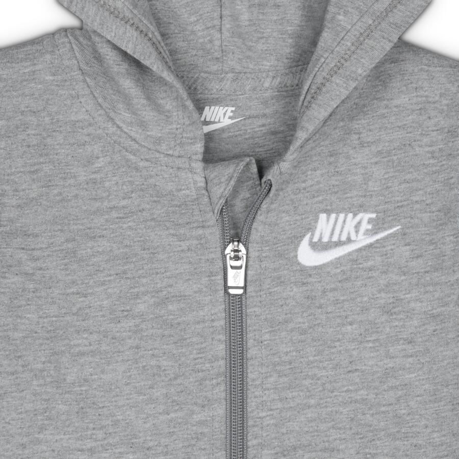 Nike Futura jumpsuit met capuchon voor baby's (12-24 maanden) Grijs