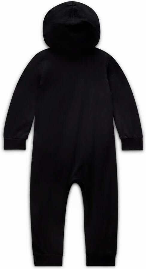 Nike Futura jumpsuit met capuchon voor baby's (12-24 maanden) Zwart