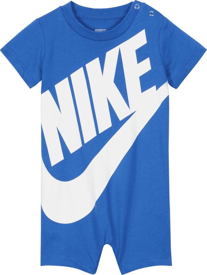 Nike Futura rompertje voor baby's (0-9 maanden) Blauw