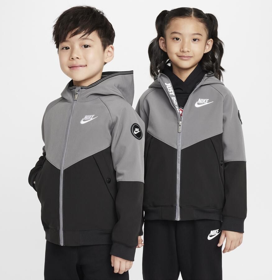 Nike Futura softshell kleuterjack Grijs - Foto 3