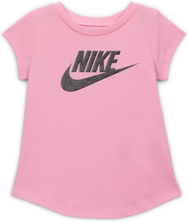 Nike Futura T-shirt voor baby's (12-24 maanden) Roze - Foto 3