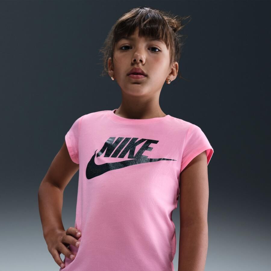 Nike Futura T-shirt voor kleuters Roze - Foto 4