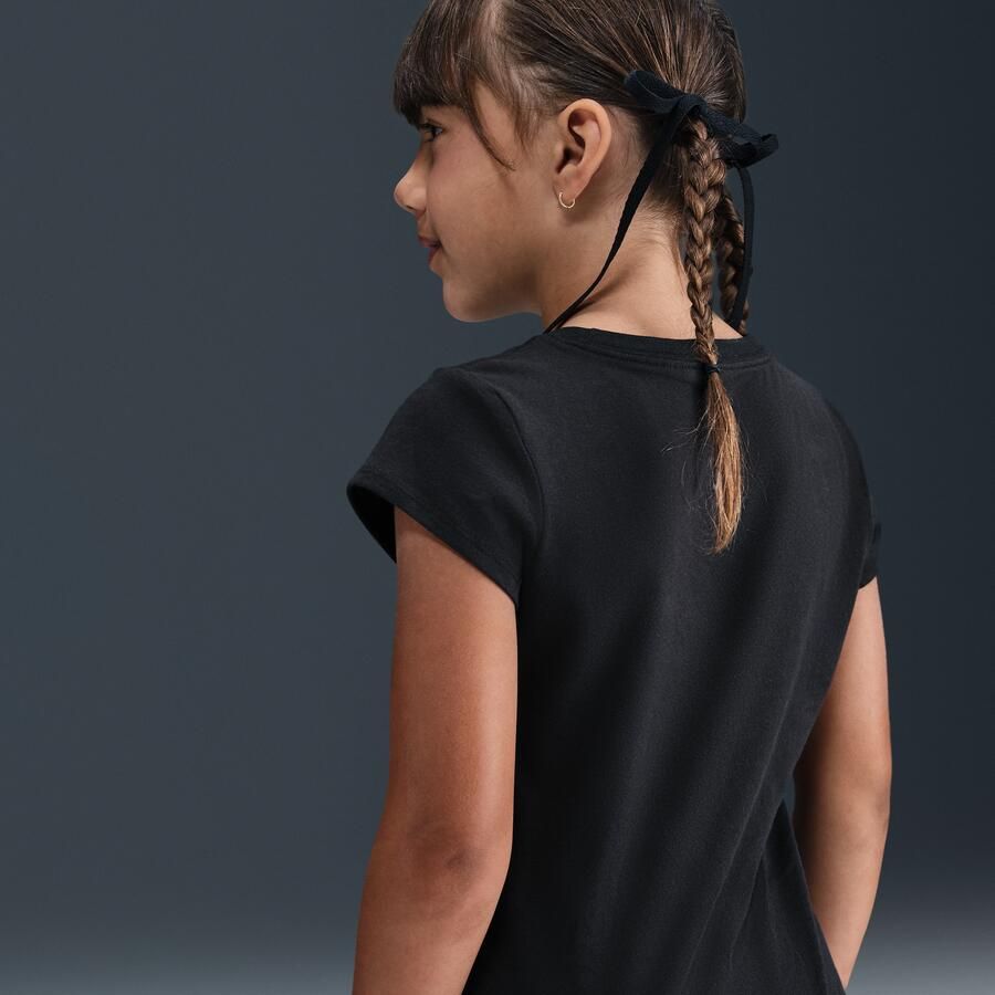 Nike Futura T-shirt voor kleuters Zwart