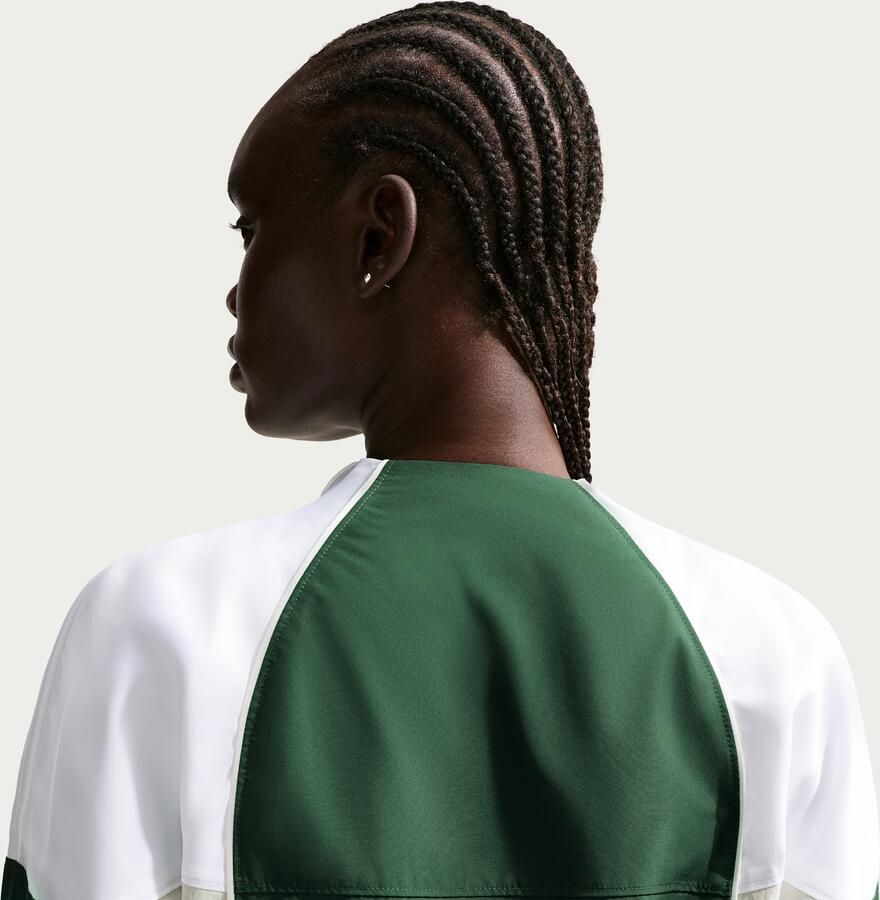 Nike gekormpen trainingsjack voor dames Groen - Foto 3