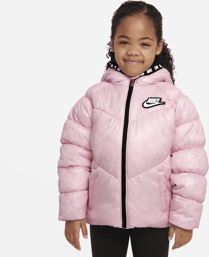 Nike Gewatteerd jack voor kleuters Roze - Foto 3