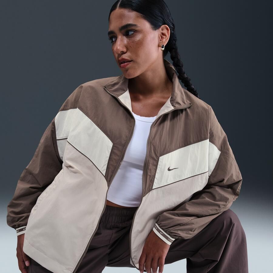 Nike Geweven damesjack Bruin - Foto 2