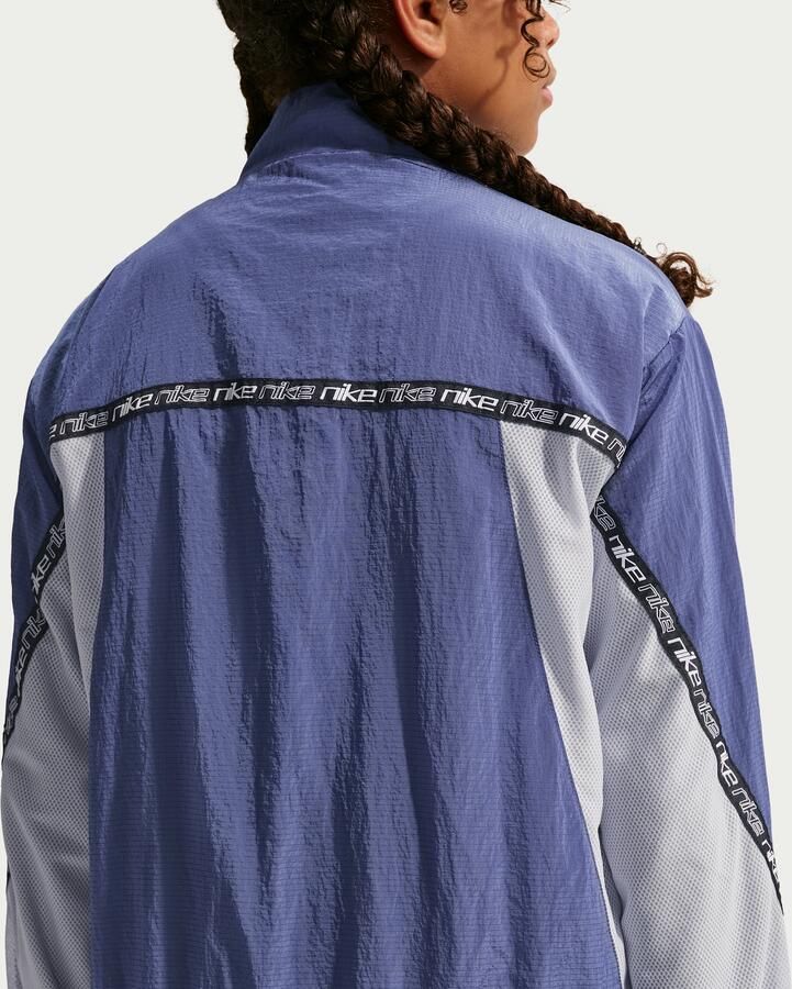 Nike geweven jack voor meisjes Blauw - Foto 3