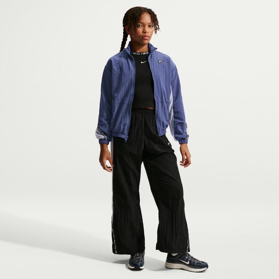 Nike geweven jack voor meisjes Blauw - Foto 2