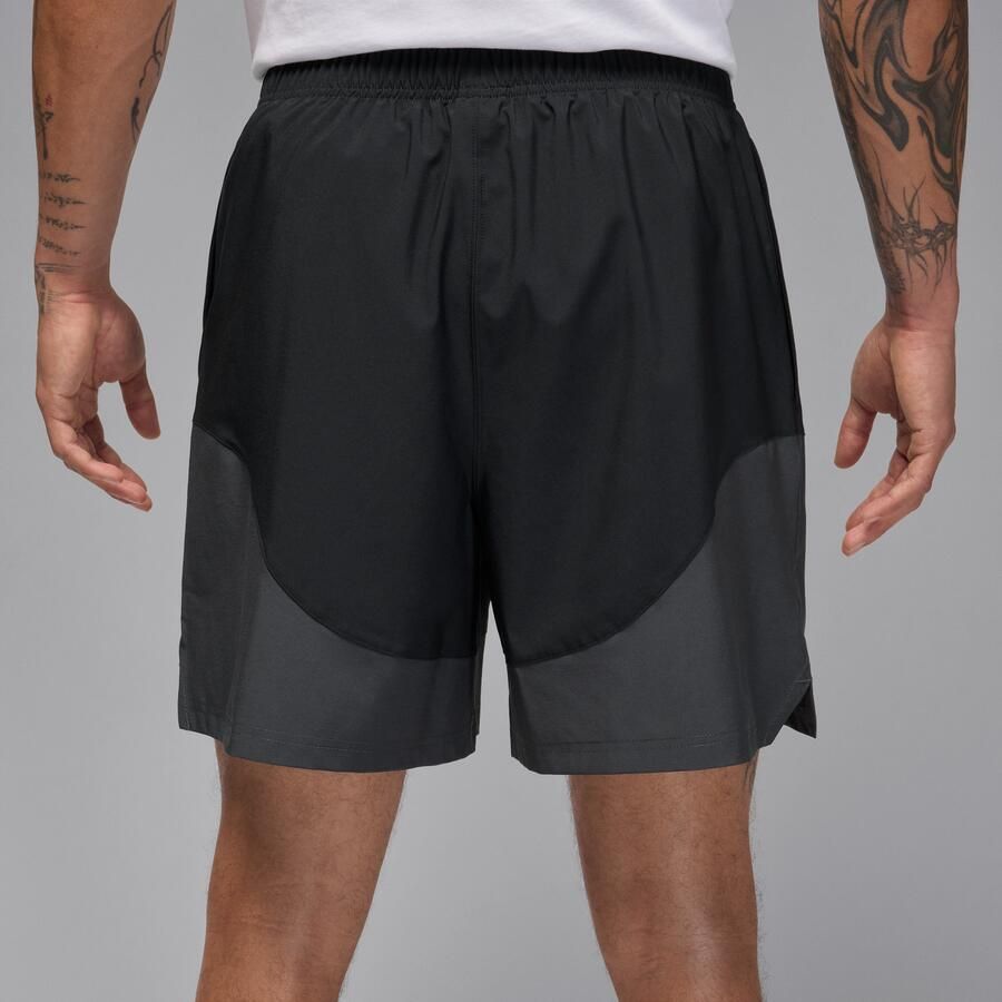 Nike Geweven Tatum herenshort met Dri-FIT Zwart