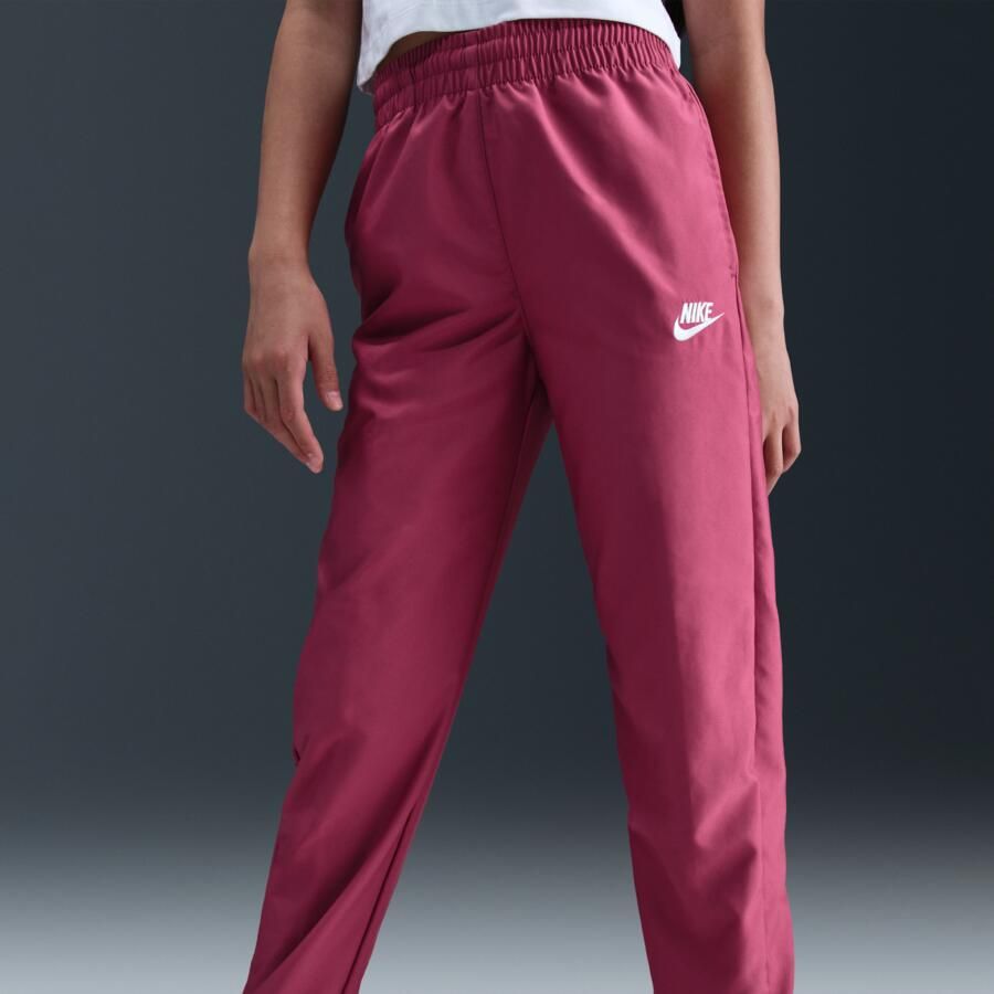 Nike Geweven trainingspak voor kids Paars - Foto 3