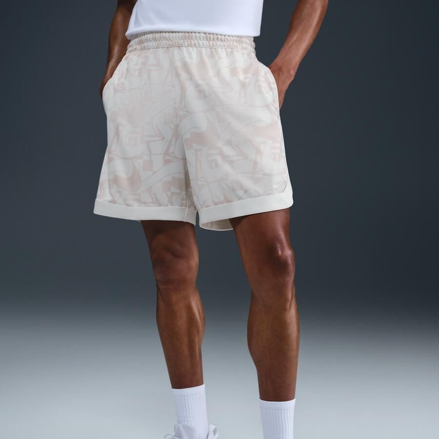 Nike Giannis DNA Dri-FIT basketbalshorts voor heren (15 cm) Wit