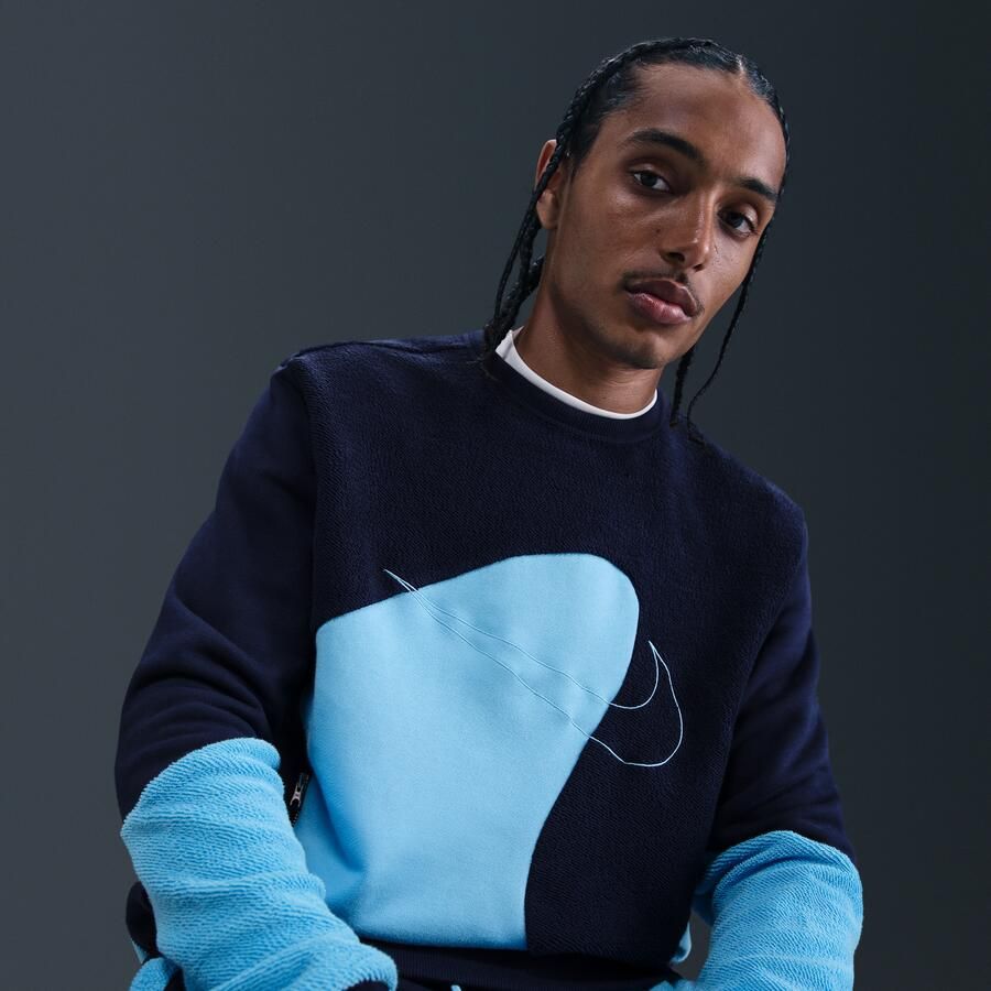 Nike Giannis Standard Issue basketbalshirt met ronde hals voor heren Blauw - Foto 2