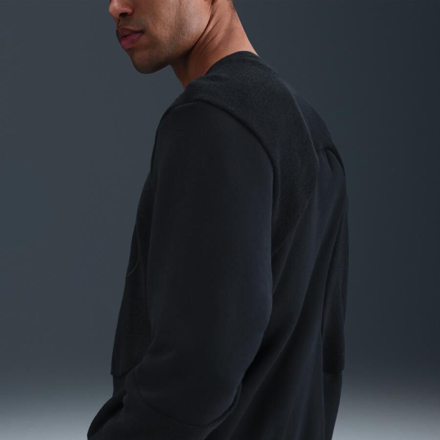 Nike Giannis Standard Issue basketbalshirt met ronde hals voor heren Zwart