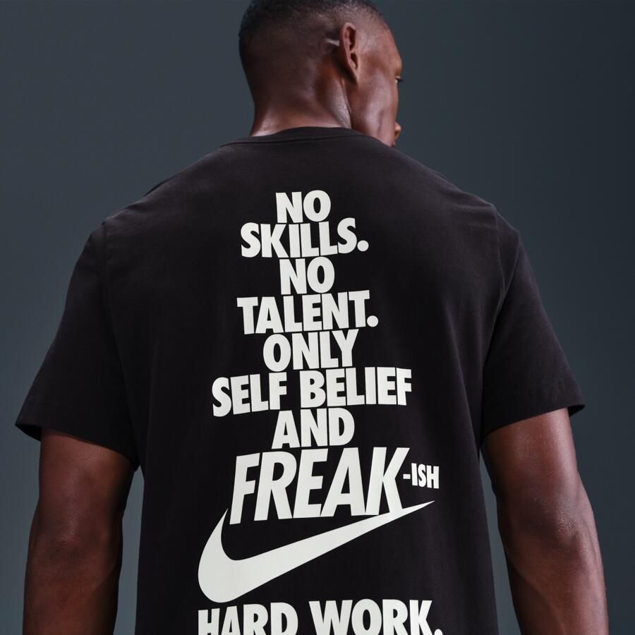 Nike Giannis T-shirt voor heren Zwart