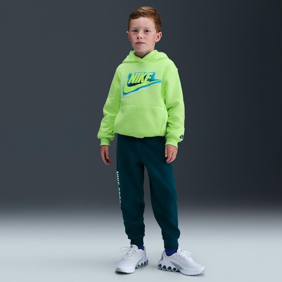 Nike Glow With Me tweedelige hoodieset van lichte fleece voor kleuters Blauw - Foto 4