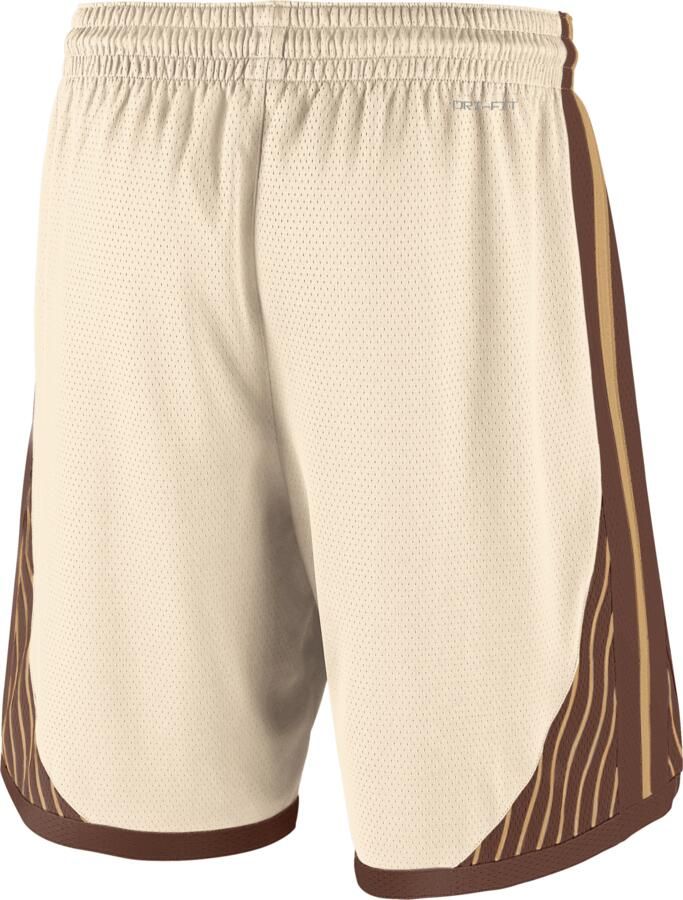 Nike Golden State Warriors City Edition Swingman NBA-herenshorts met Dri-FIT Bruin