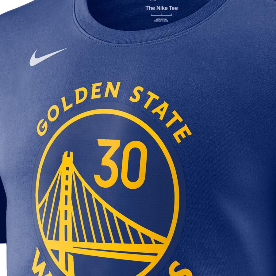 Nike Golden State Warriors NBA-herenshirt Blauw - Foto 2