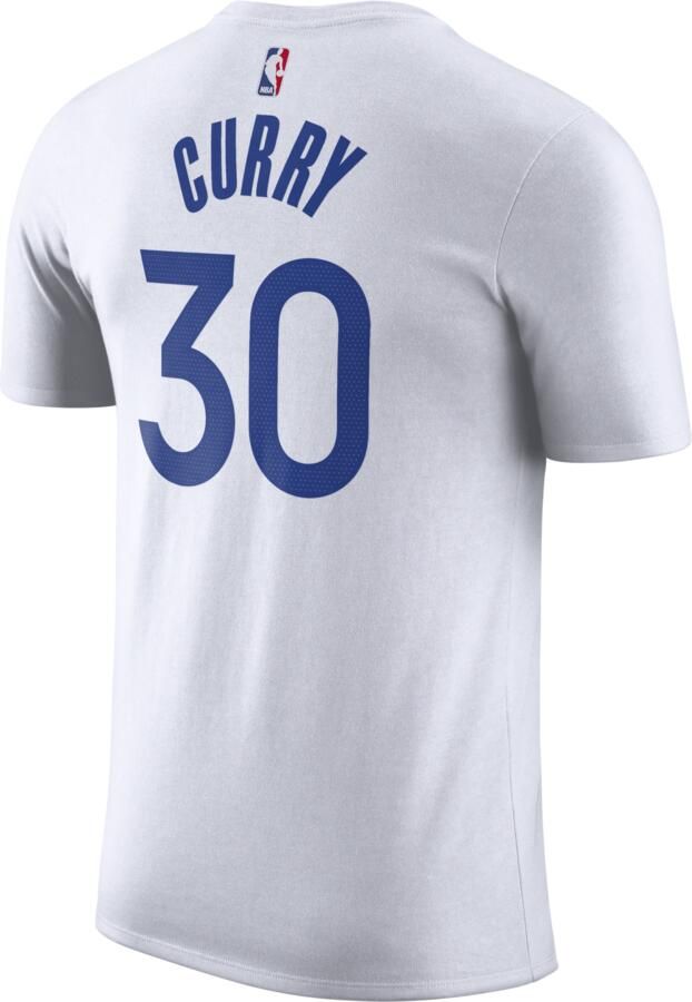 Nike Golden State Warriors NBA-herenshirt Wit - Foto 4