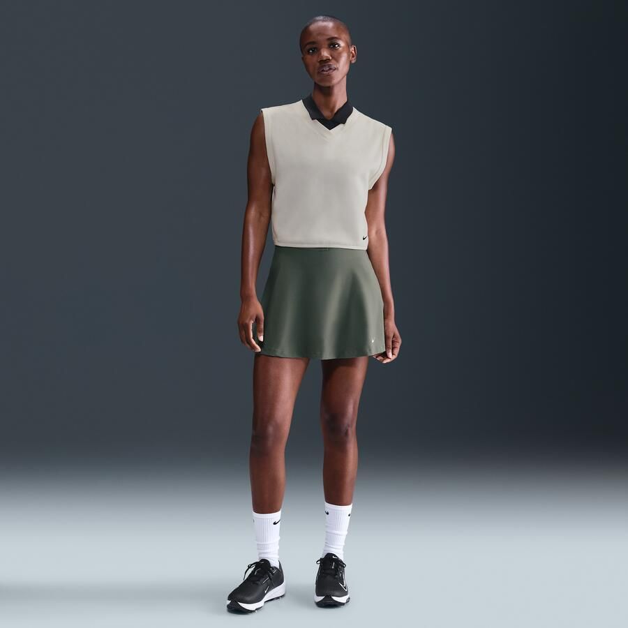 Nike golfbodywarmer met V-hals voor dames Wit - Foto 3