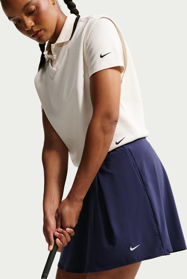Nike golfbodywarmer met V-hals voor dames Wit - Foto 3
