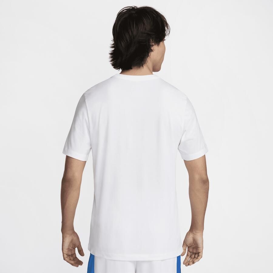 Nike 2024 Basketball Tee Team Greece White Heren - Foto 4