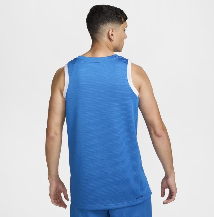 Nike Griekenland Limited Road Basketbaljersey voor heren Blauw - Foto 4