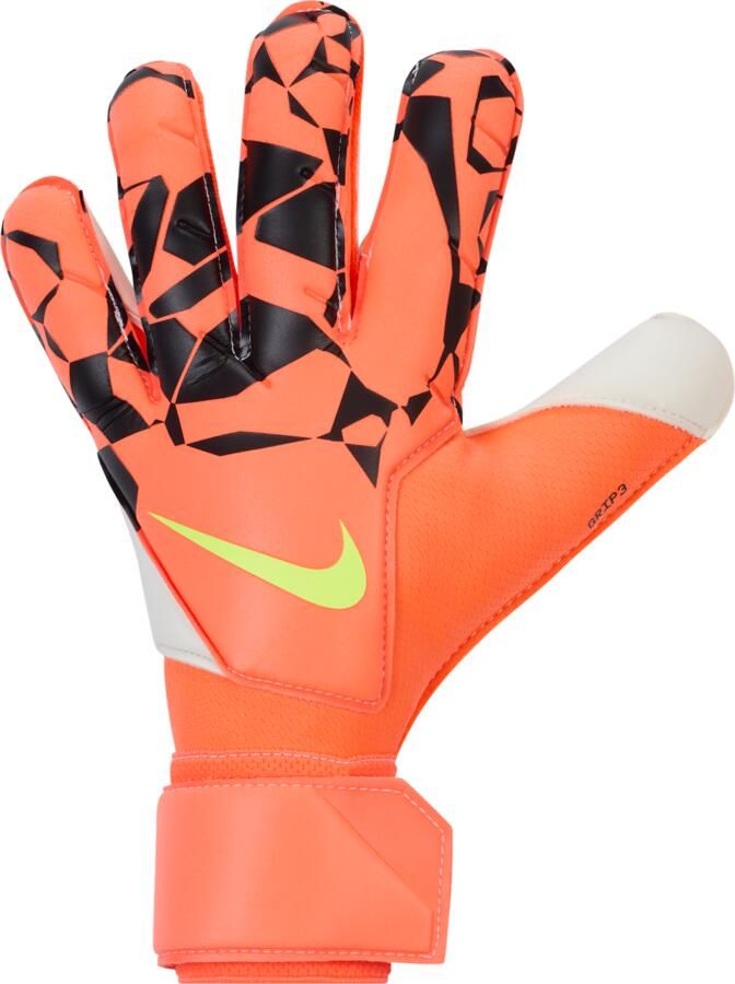 Nike Grip3 Goalkeeper Voetbalhandschoenen Oranje - Foto 2
