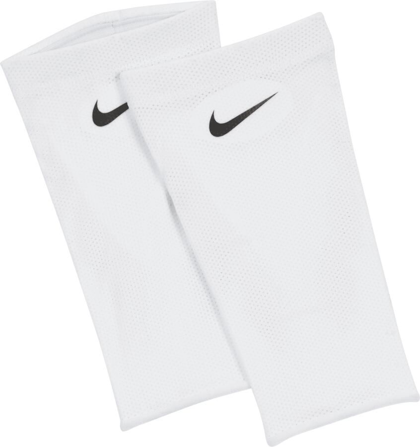 Nike Guard Lock Elite Scheenbeschermersleeves voor voetbal Wit