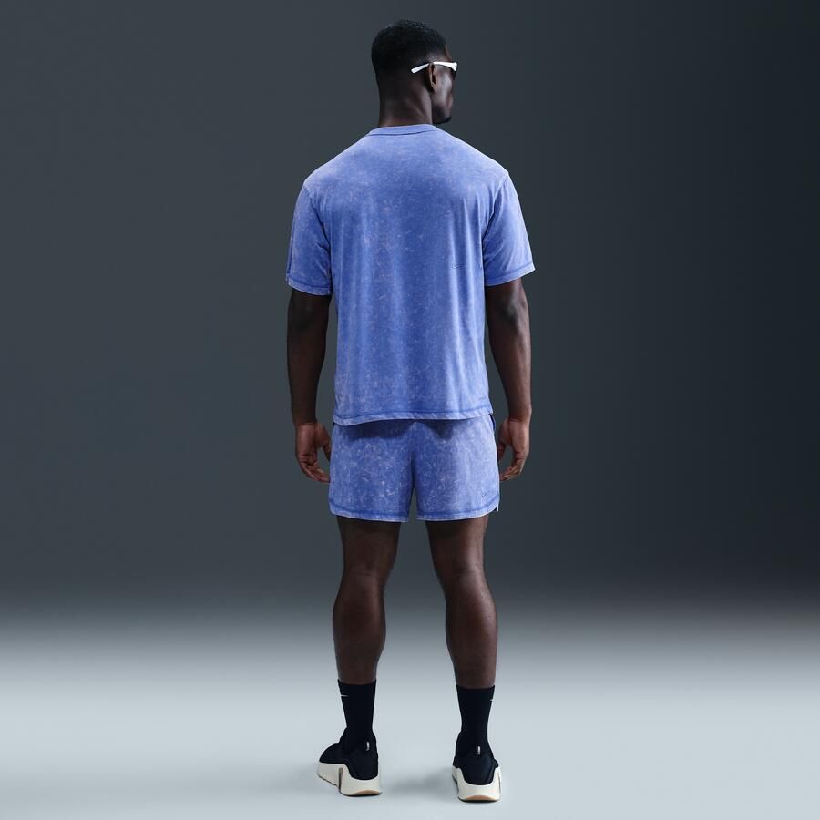 Nike Gym Heritage Dri-FIT fitness-shorts voor heren (13 cm) Blauw - Foto 3