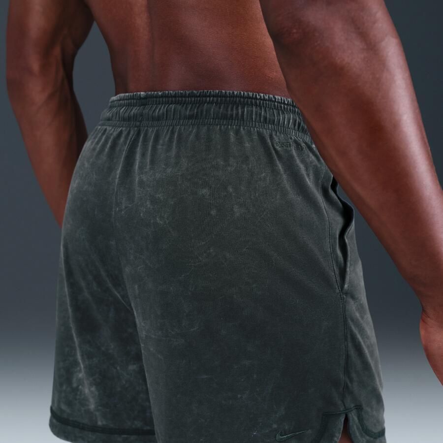 Nike Gym Heritage Dri-FIT fitness-shorts voor heren (13 cm) Groen - Foto 2