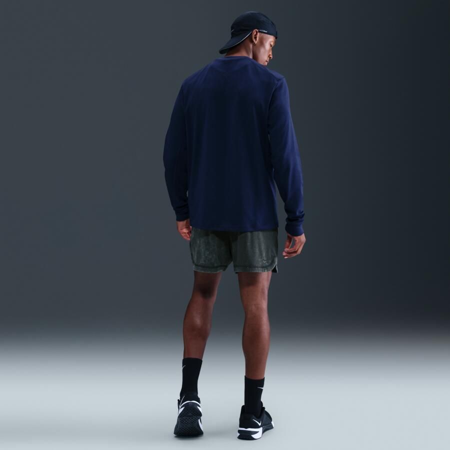 Nike Gym Heritage Dri-FIT fitness-shorts voor heren (13 cm) Groen - Foto 3