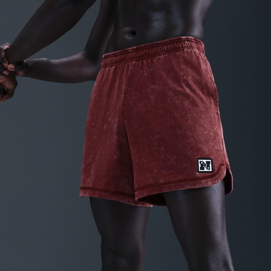 Nike Gym Heritage Dri-FIT fitness-shorts voor heren (13 cm) Rood