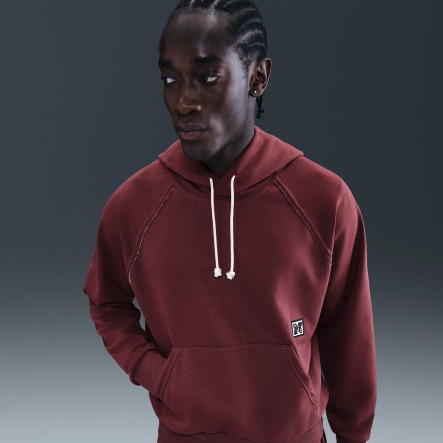 Nike Gym Heritage Dri-FIT fleece trainingstop voor heren Rood - Foto 4