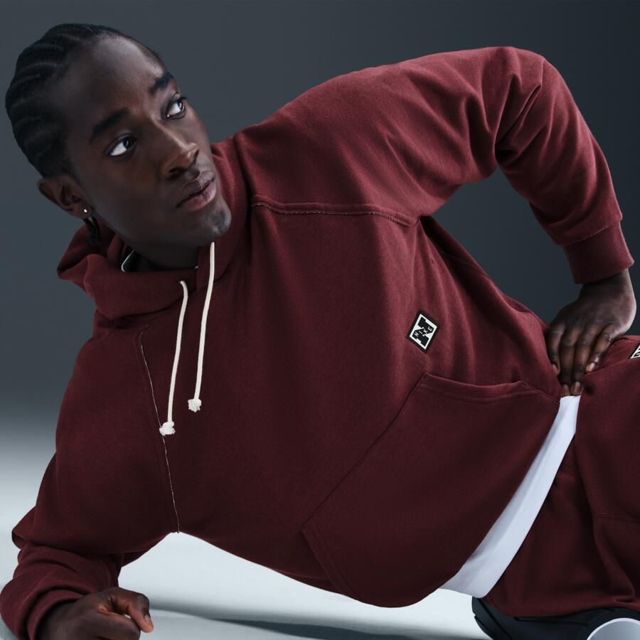 Nike Gym Heritage Dri-FIT fleece trainingstop voor heren Rood - Foto 2