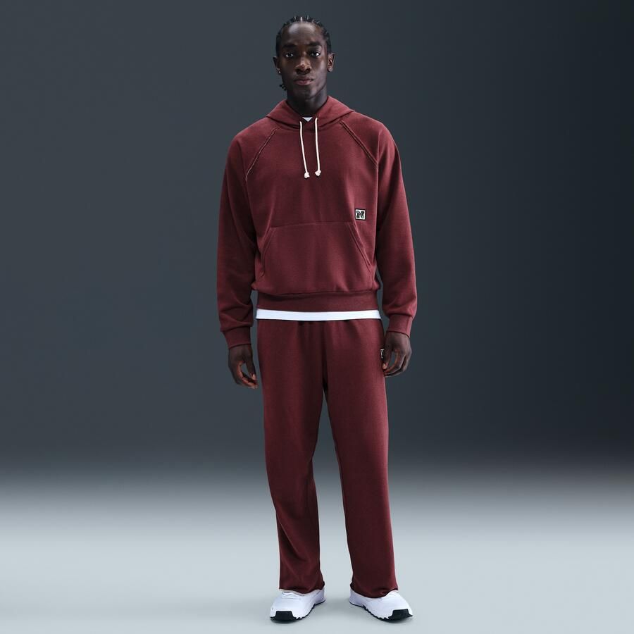 Nike Gym Heritage Dri-FIT fleece trainingstop voor heren Rood - Foto 3