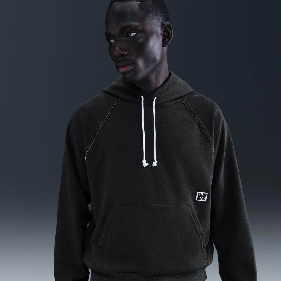 Nike Gym Heritage Dri-FIT fleece trainingstop voor heren Zwart - Foto 4