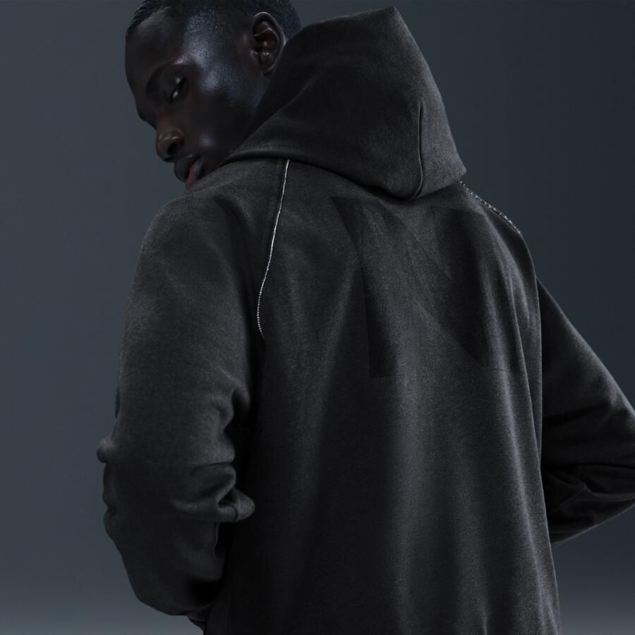 Nike Gym Heritage Dri-FIT fleece trainingstop voor heren Zwart