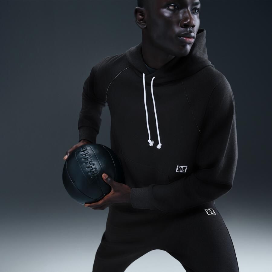 Nike Gym Heritage Dri-FIT fleece trainingstop voor heren Zwart - Foto 2